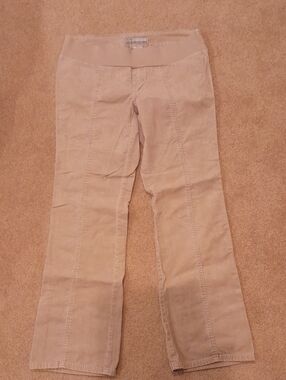 Old Navy Maternity Wide Leg Khaki Corduroys, Size S